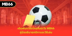 เดิมพันการ์ดโทษคืออะไร